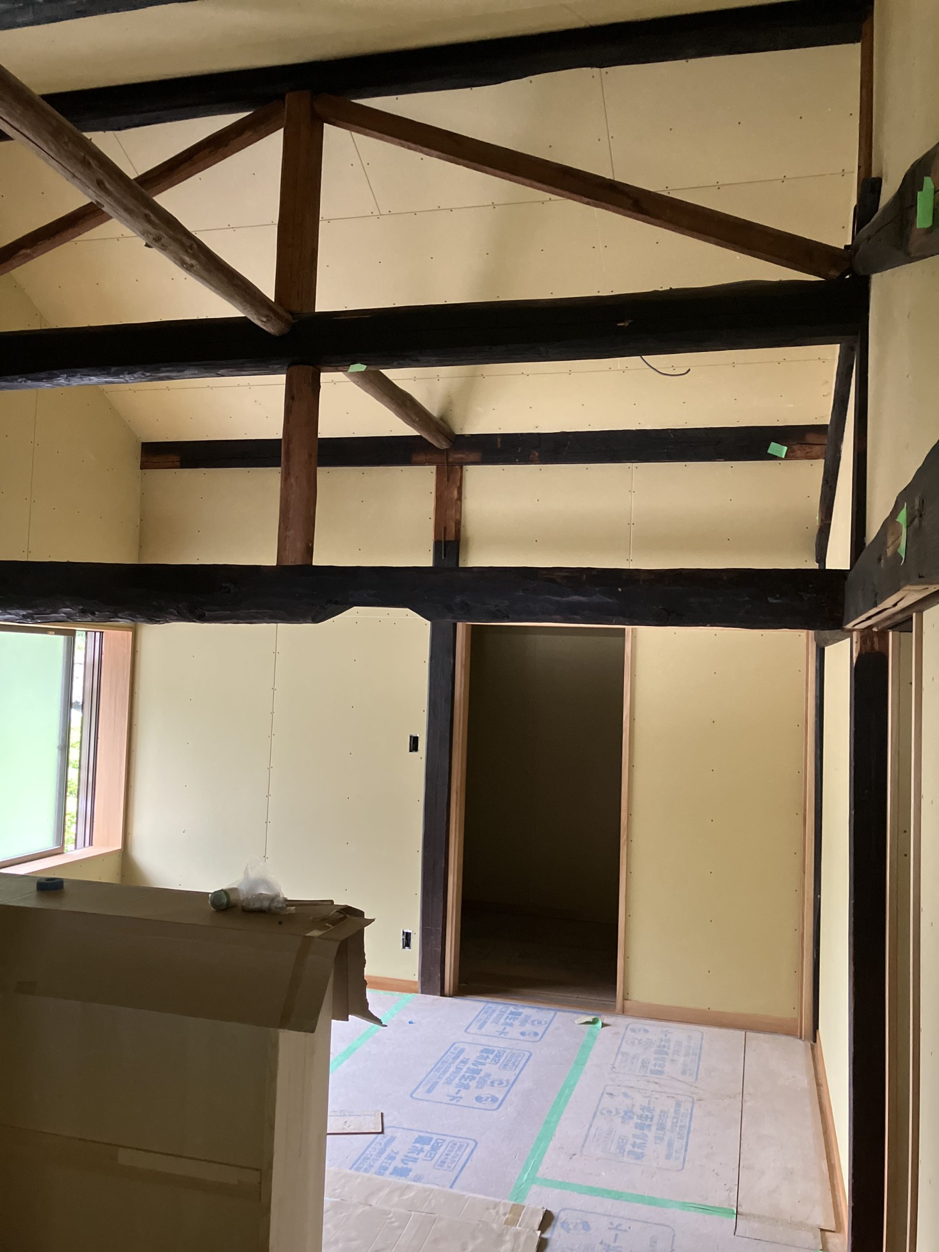 豊根村のリノベーション工事