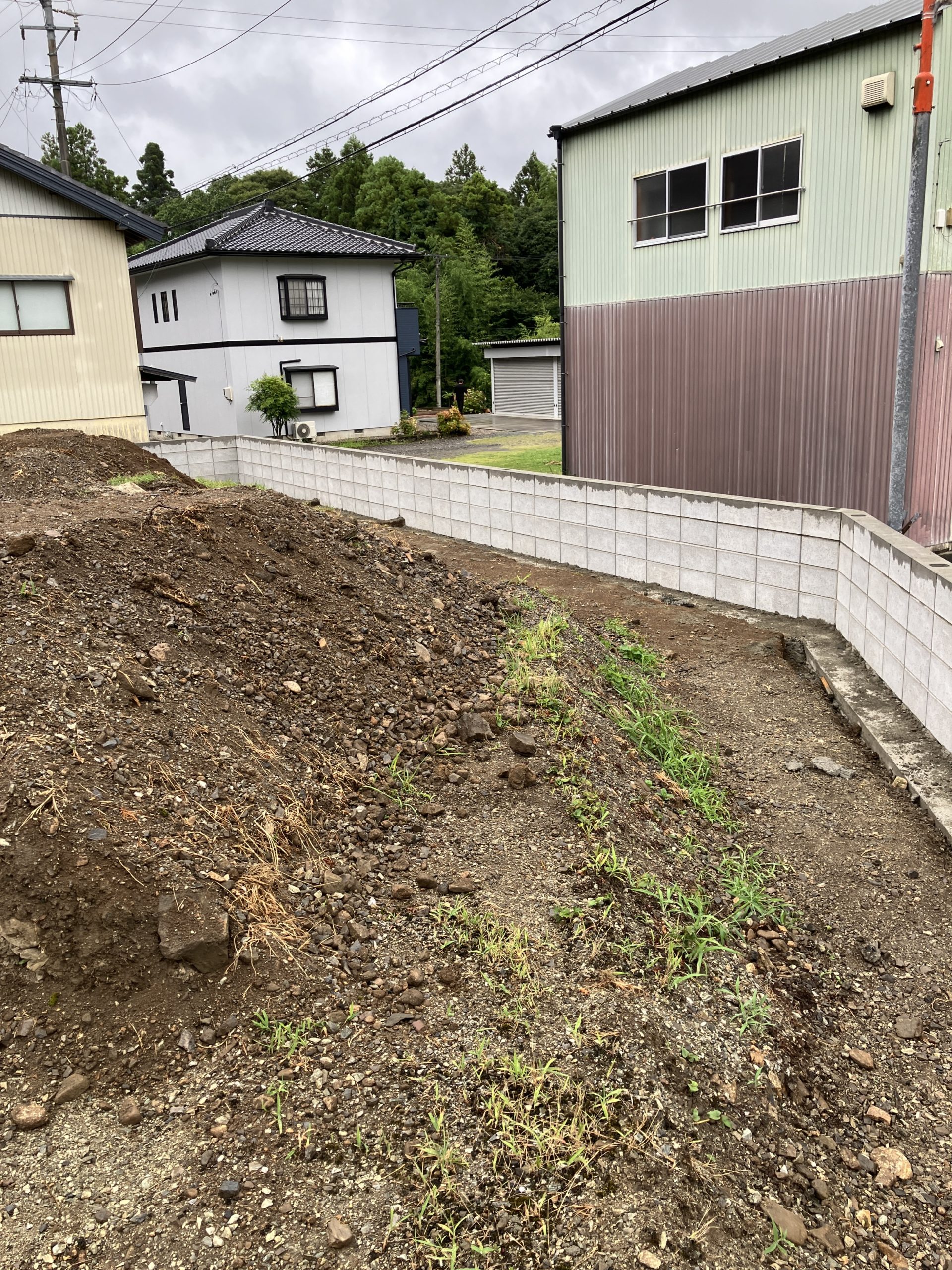 新城市の平屋住宅