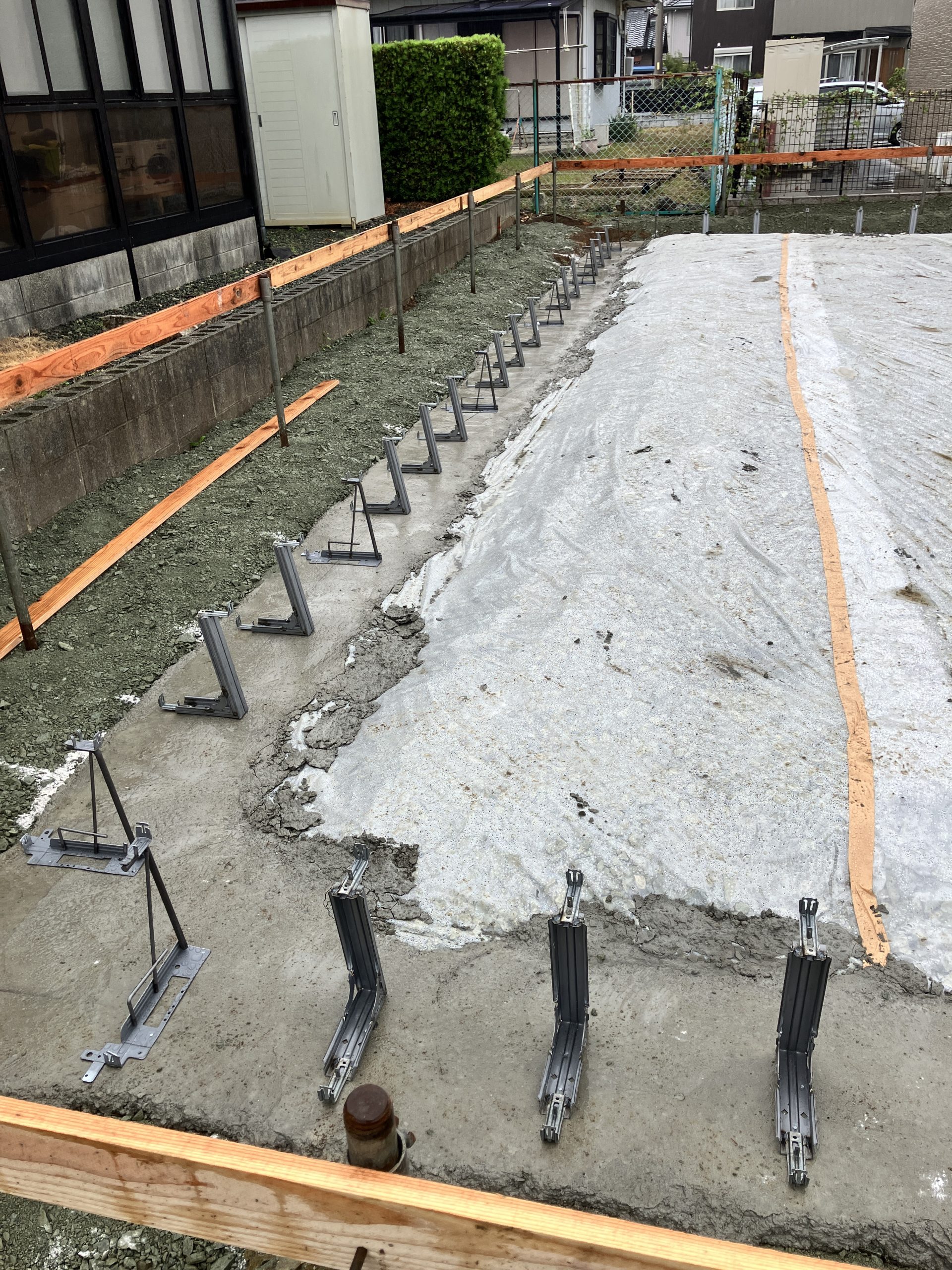 豊川市の一体打ち基礎