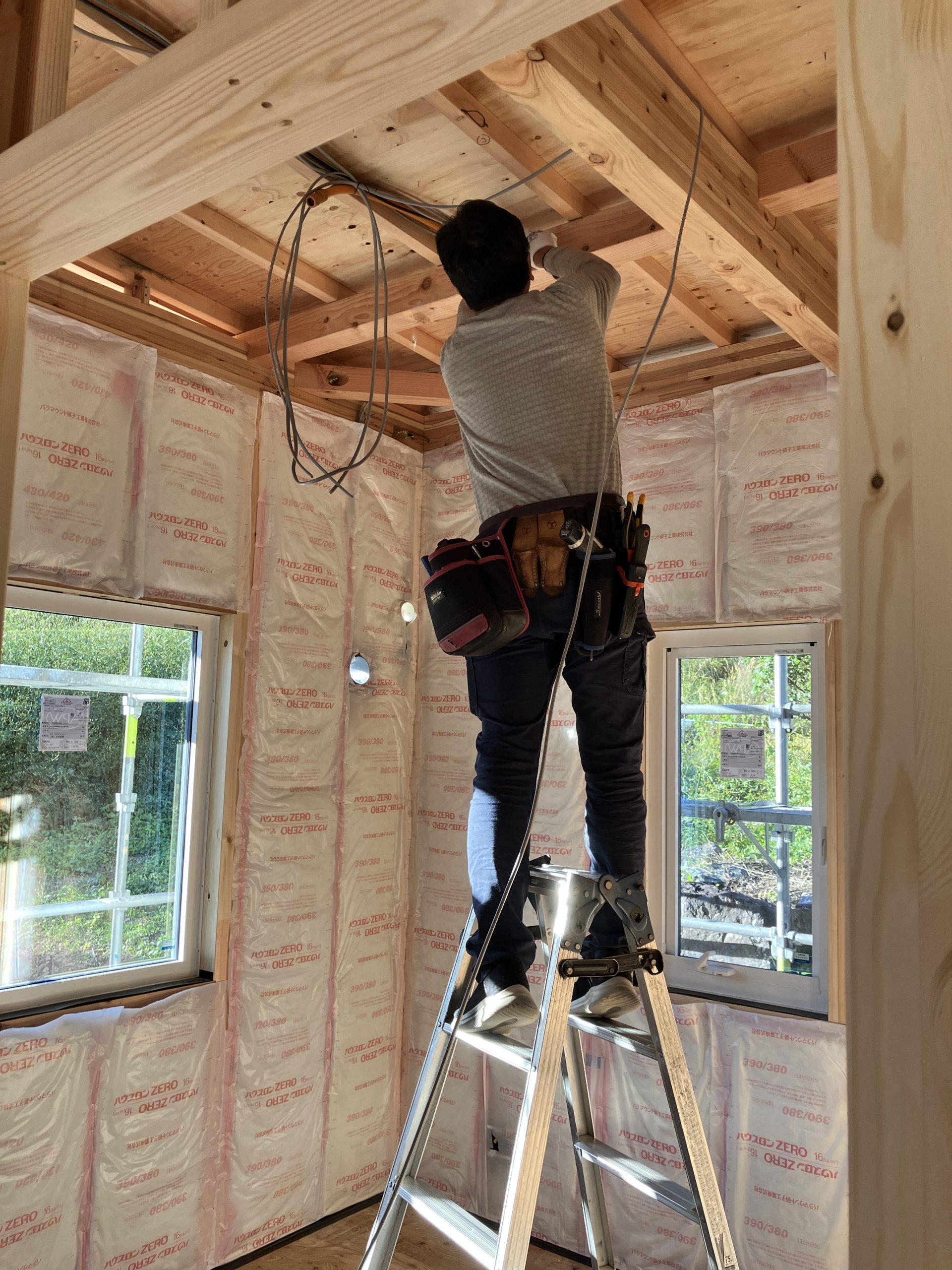 東栄町の平屋の家