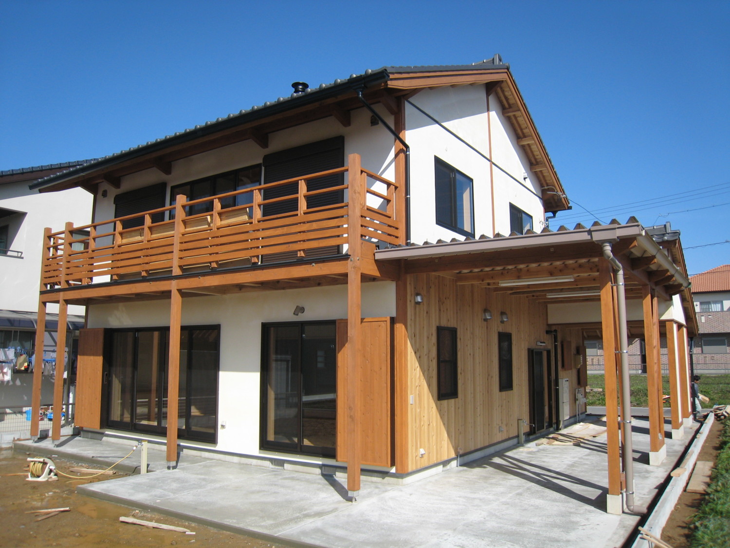 豊川市の和モダンの家