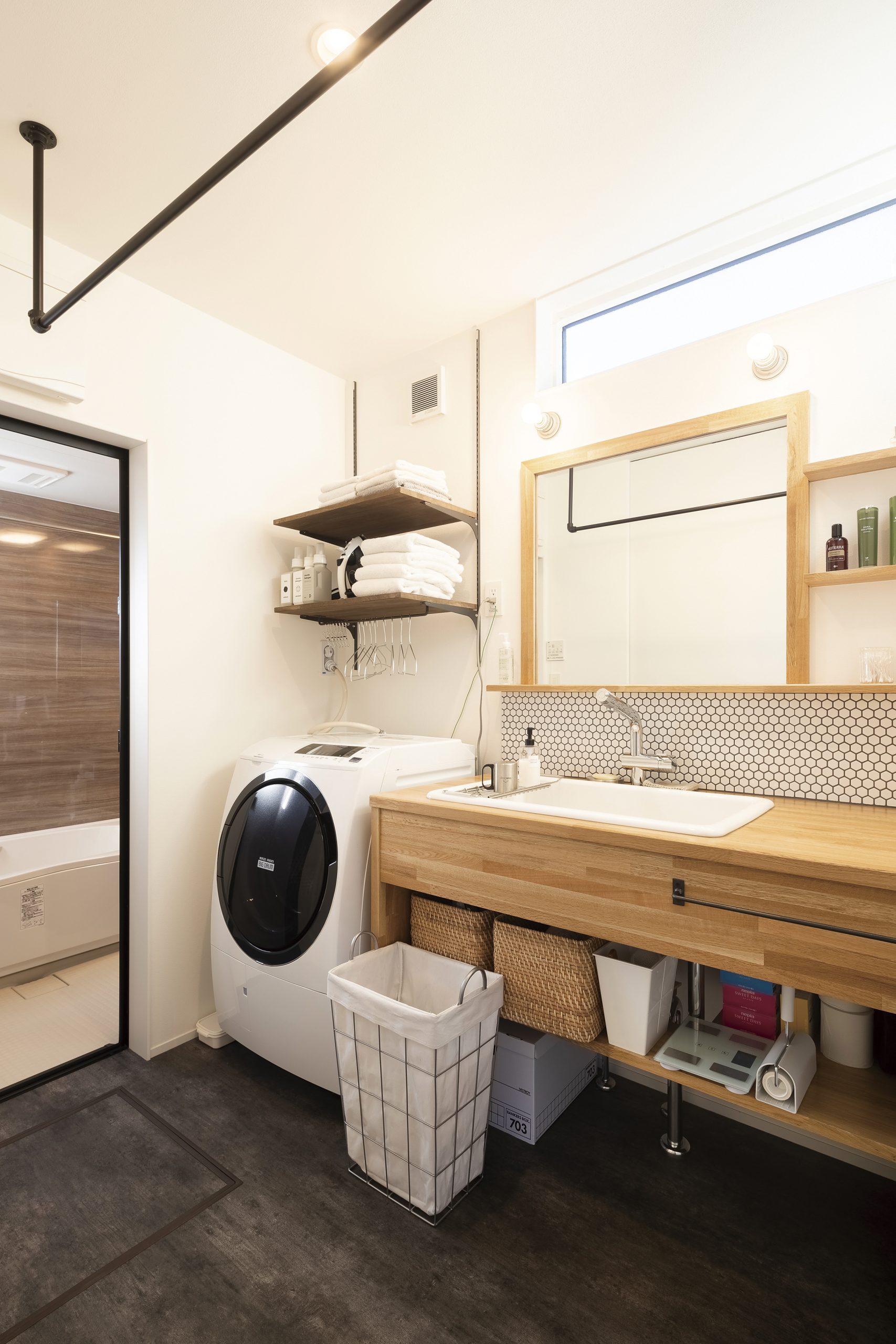 造作洗面化粧台