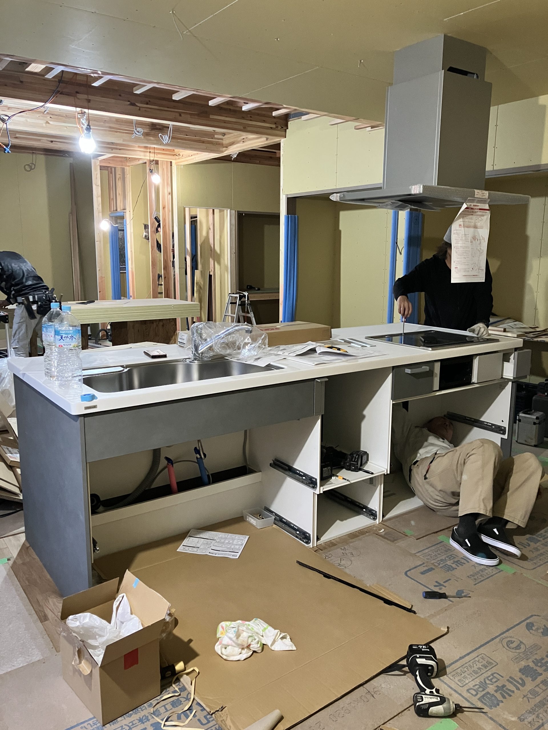 アイランドキッチン