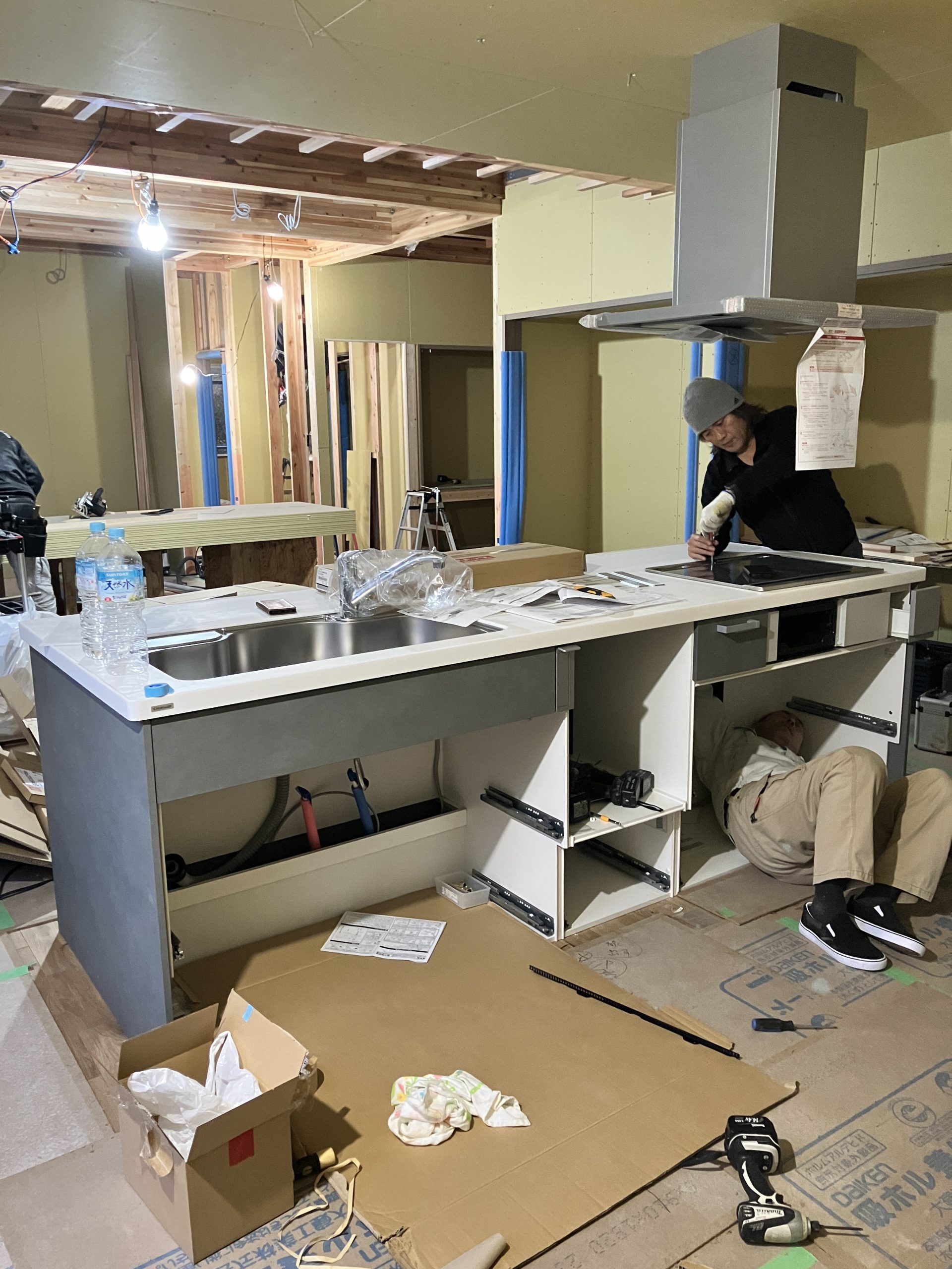 アイランドキッチン