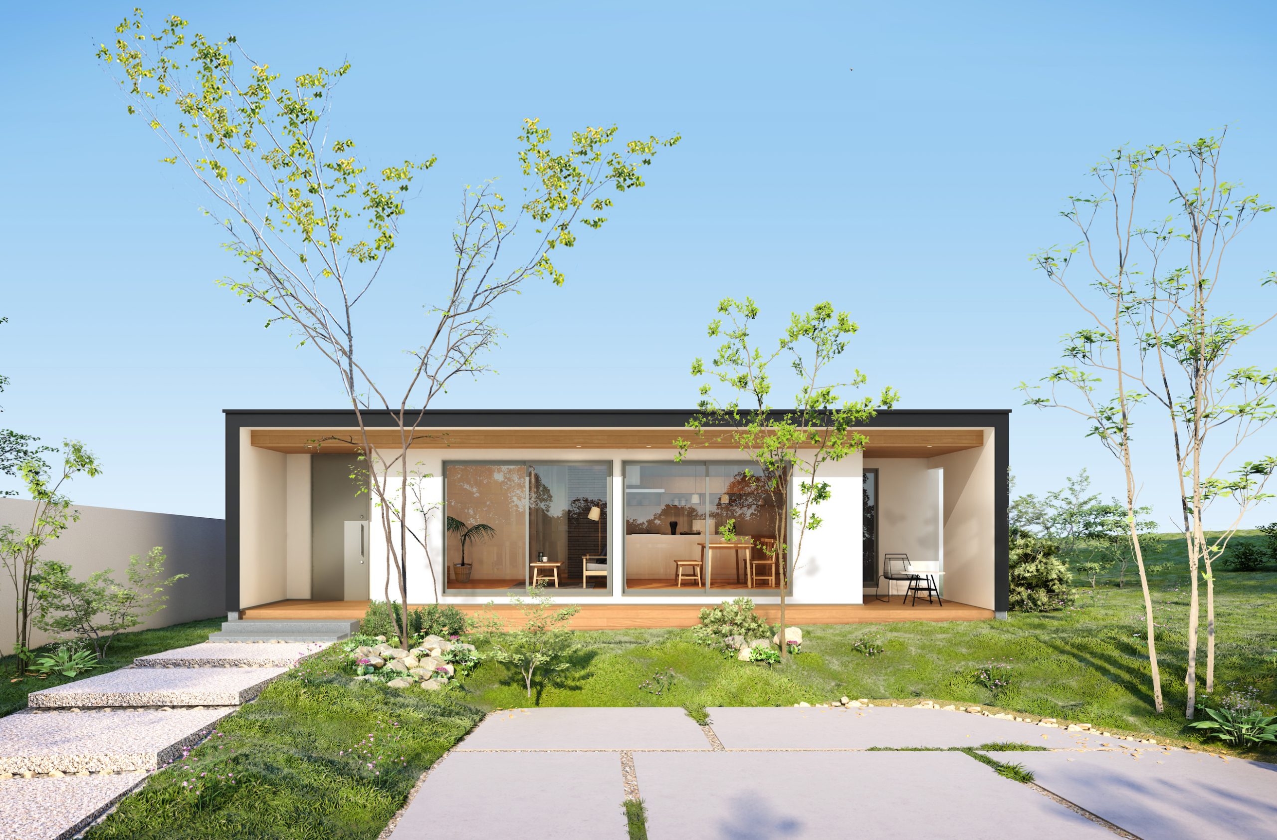 平屋の完成見学会