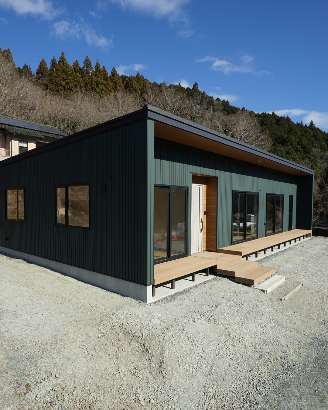 新築　平屋の家づり